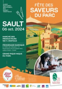affiche pique-nique PNR Ventoux 2024