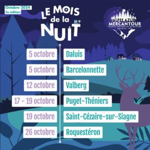 le mois de la nuit Bleu Tomate le mag