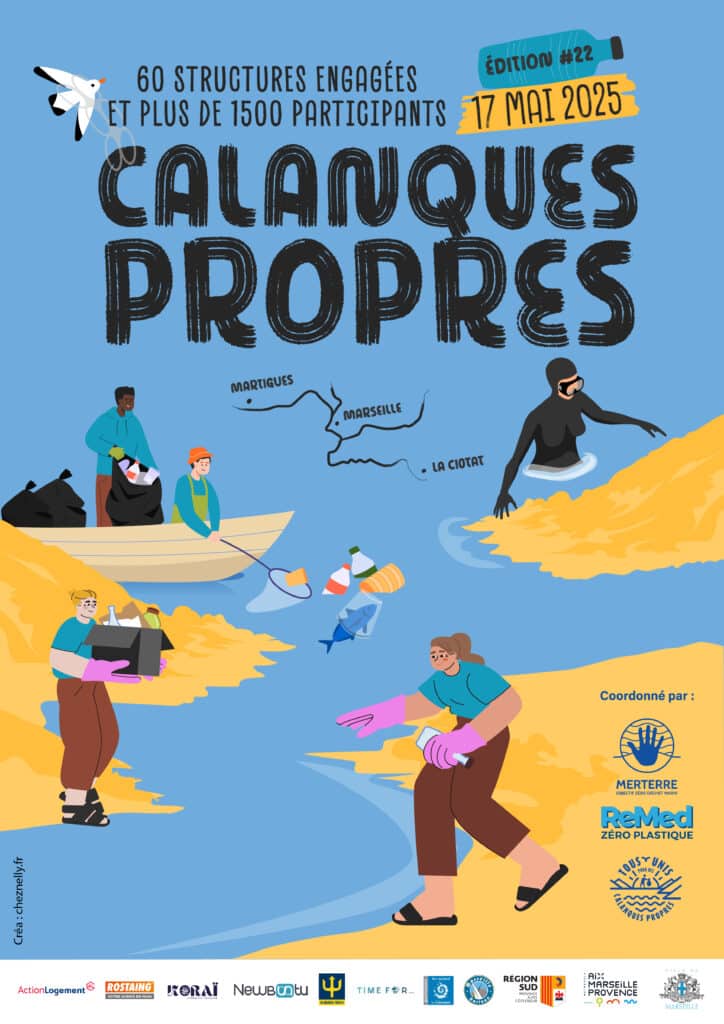Calanques Propres 2025, la mobilisation continue ! Bleu Tomate