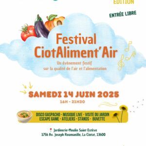 Le Festival CiotAliment'Air est de retour à La Ciotat Bleu Tomate