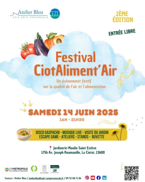 Le Festival CiotAliment'Air est de retour à La Ciotat Bleu Tomate