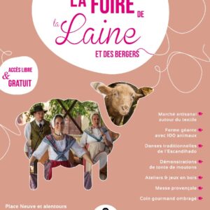 Foire de la laine et des bergers à Grimaud Bleu Tomate