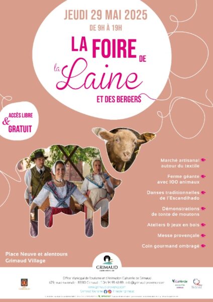 Foire de la laine et des bergers à Grimaud Bleu Tomate