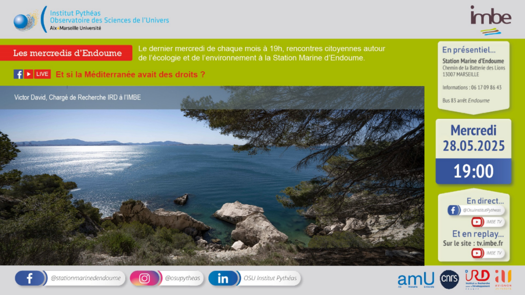 Les mercredis d'Endoume : et si la Méditerranée avait des droits ??? Bleu Tomate