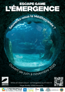 3ème année pour l'Escape Game Surfrider Foundation à Marseille Bleu Tomate
