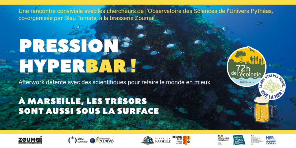 Pression Hyperbar - “À Marseille, les trésors sont aussi sous la surface” Bleu Tomate
