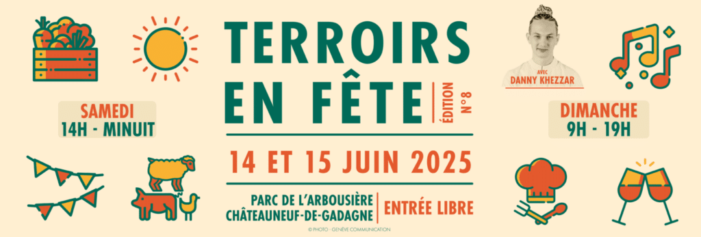 Affiche de Terroirs en fête 2025