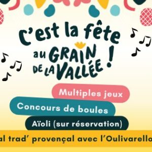 La Fête au Grain de la Vallée à Marseille Bleu Tomate