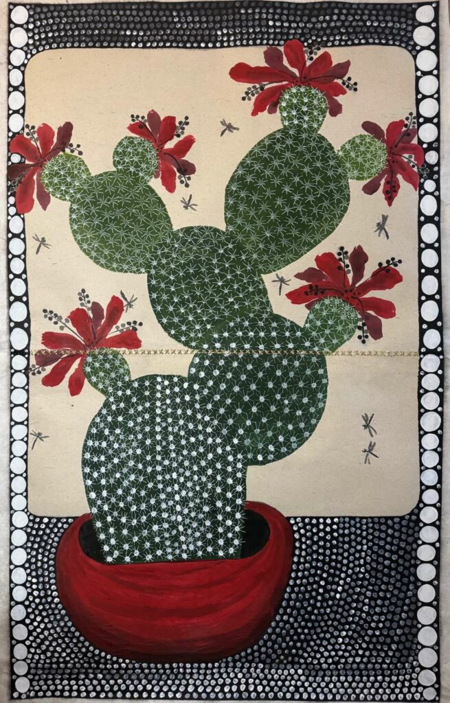 LAFOUX - J. LEPAGE-BOISDRON - cactus and mosquitoes