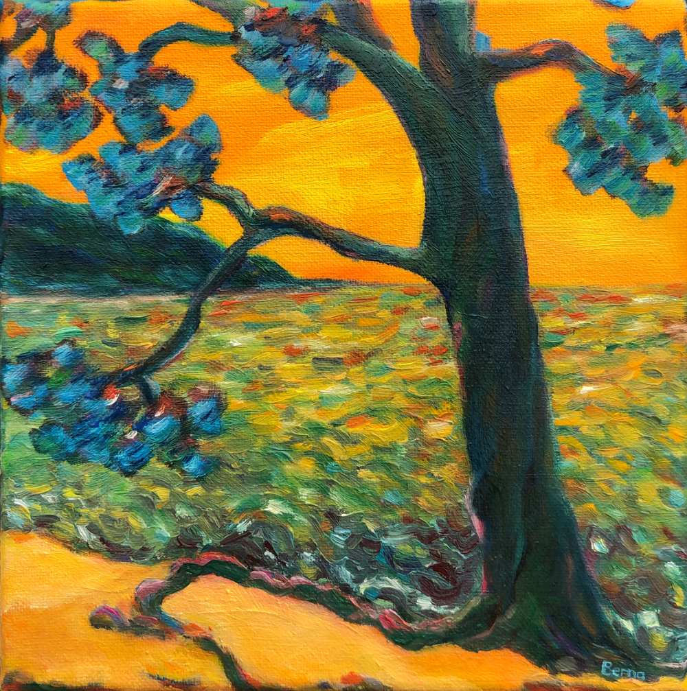 Itinéraire Art & Vin 2025 : Méditerranée - Porte des Maures Bleu Tomate