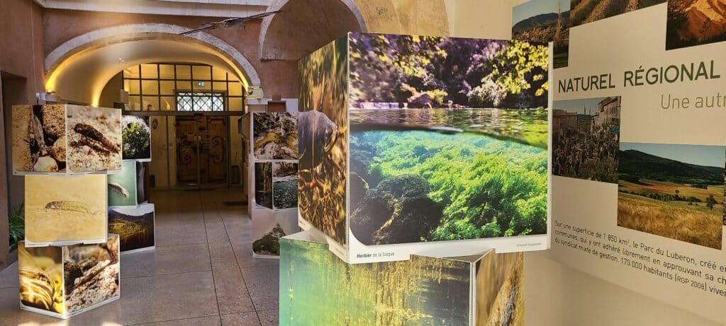 expo sur l'eau en Vaucluse à la Maison du Parc à Apt