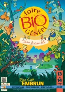 La Foire Bio Génépi à Embrun Bleu Tomate