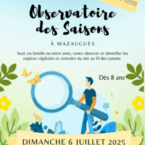 Rencontre de l'Observatoire des Saisons à Mazaugues (83) Bleu Tomate