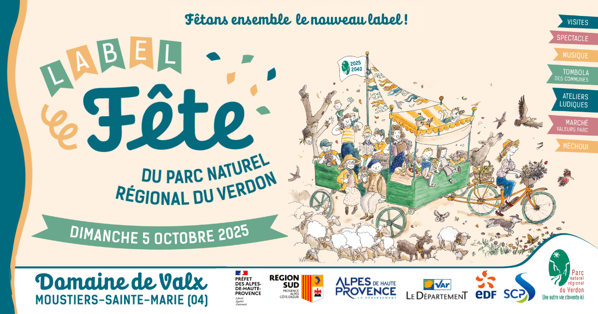 Fête du Parc Naturel Régional du Verdon Bleu Tomate