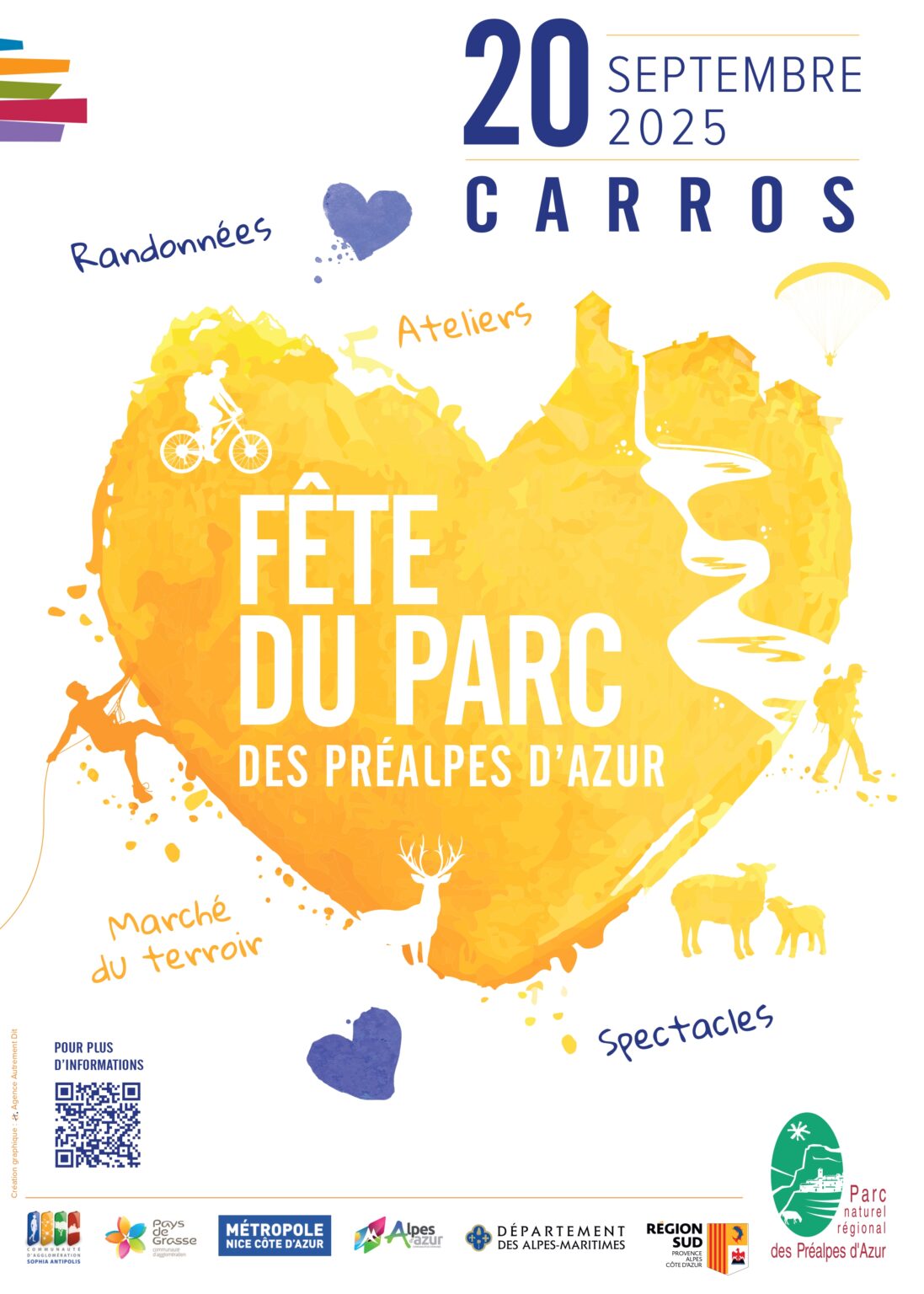 Fête du Parc à Carros : randos, ateliers, spectacles, marché local et astro pour célébrer nature, savoir-faire et convivialité.