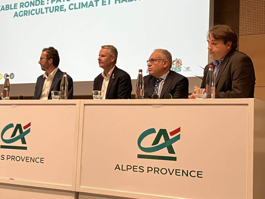 Agriculture en Pays d'Aix : quelles réponses au changement climatique ? Bleu Tomate