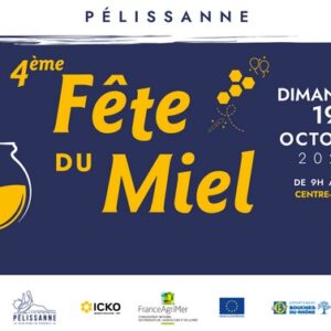 affiche miel Pélissanne