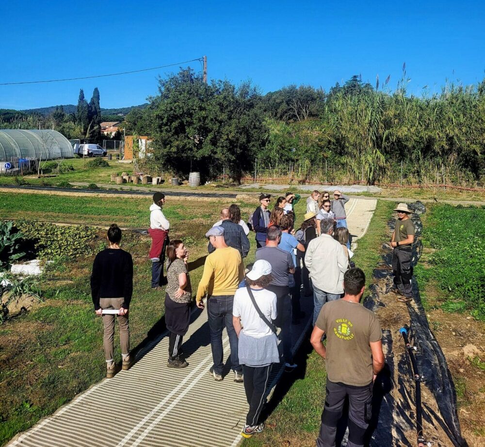 visite ferme Potagers & Compagnie