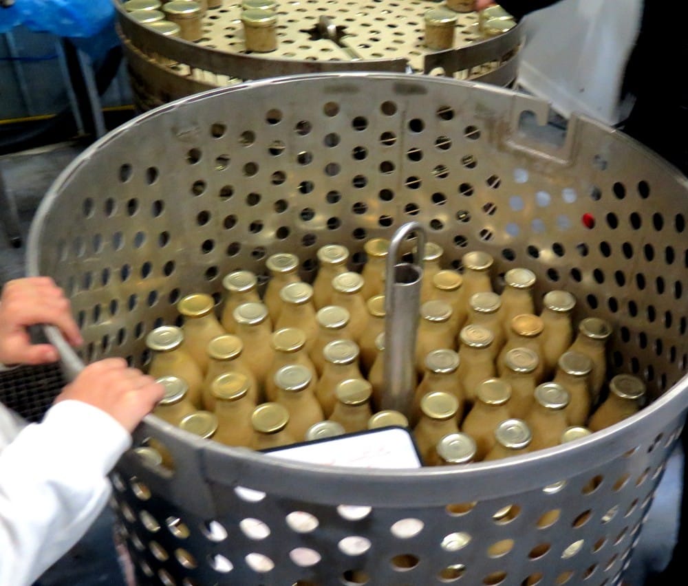 bocaux de soupe de Local en bocal