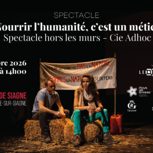 Théâtre : Nourrir l'humanité, c'est un métier Bleu Tomate Théâtre : Nourrir l'humanité, c'est un métier Bleu Tomate